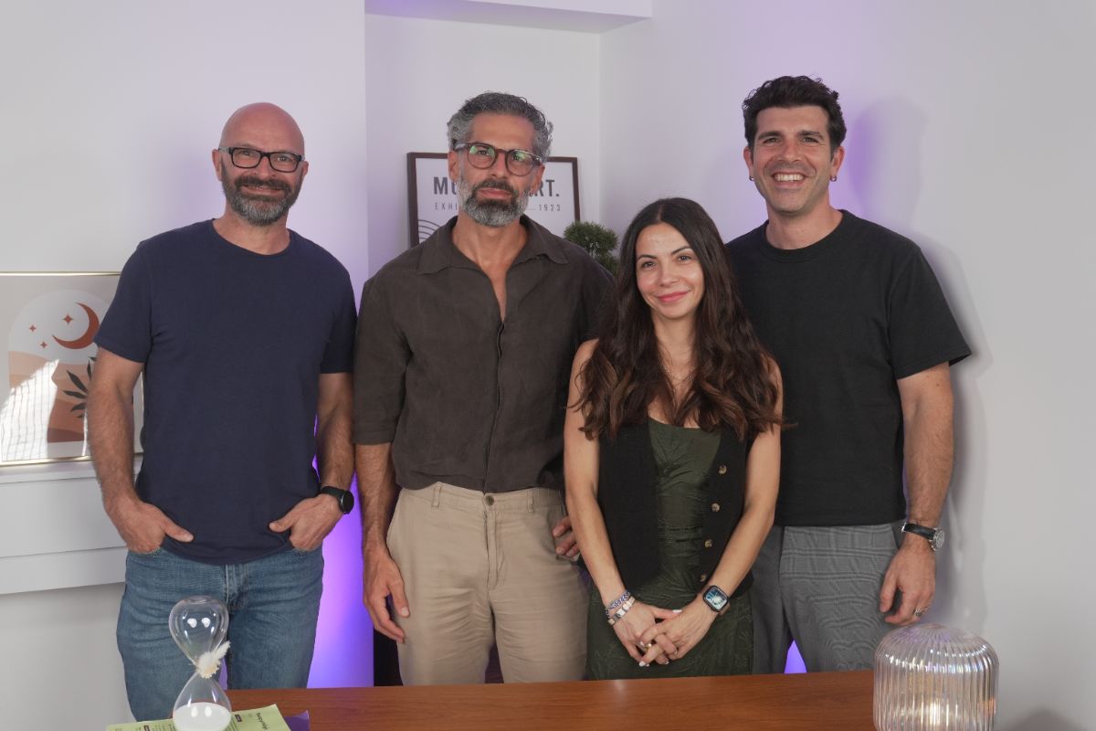 Les quatre fondateurs d'Atreebu Formation